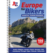 A-Z Europe for Bikers: 100 scenic routes around Europe